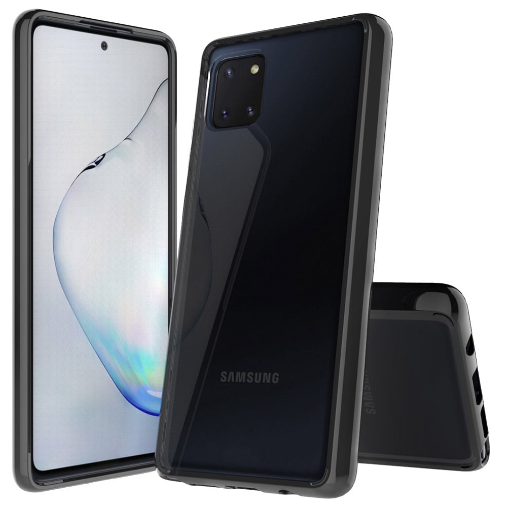 Hybrid Case for Galaxy A81 — Black