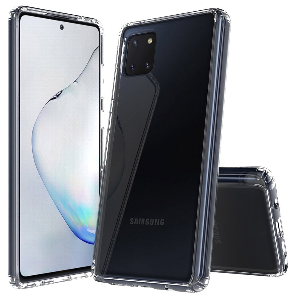 Crystal Clear Case for Galaxy A81 — Clear