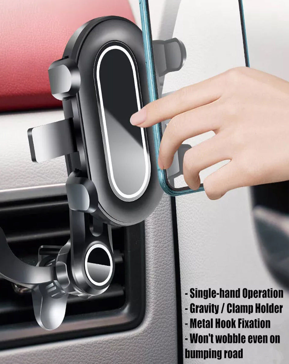 Secure Grip Vent Mount - Black