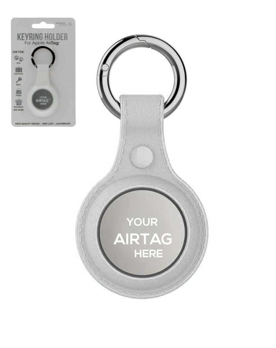 KeyRing Holder for Apple Airtage — White