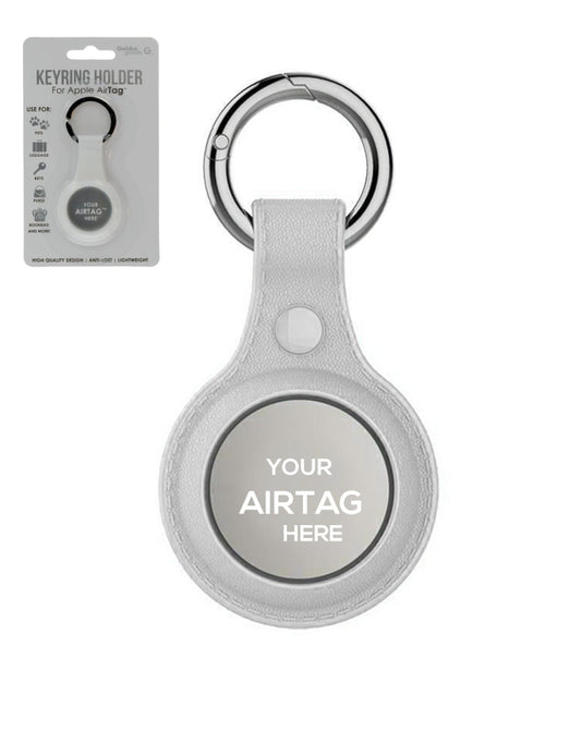 KeyRing Holder for Apple Airtage — White