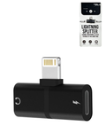 Mini USB-L to USB-L Splitter — Black