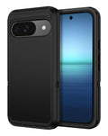 Heavy-Duty Shockproof Case for Google Pixel 10 Pro — Black