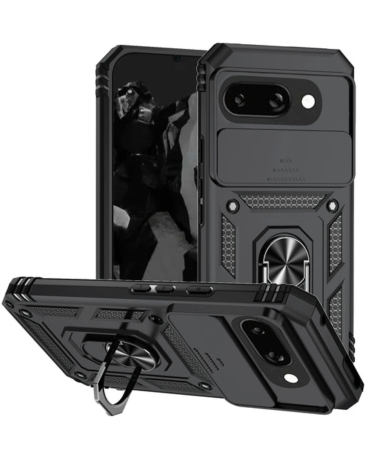 Heavy-Duty Shockproof Camera-Protecting Case for Google Pixel 9A