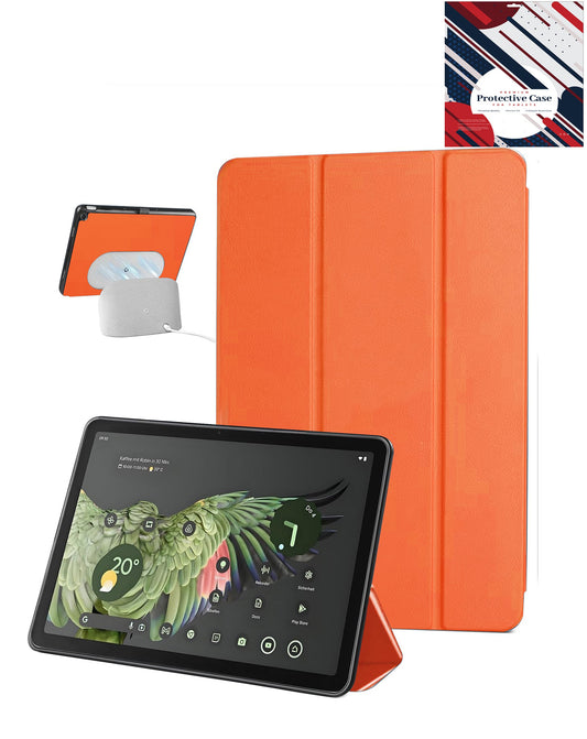 Heavy-Duty Shockproof Kickstand Case for Google Pixel — Orange