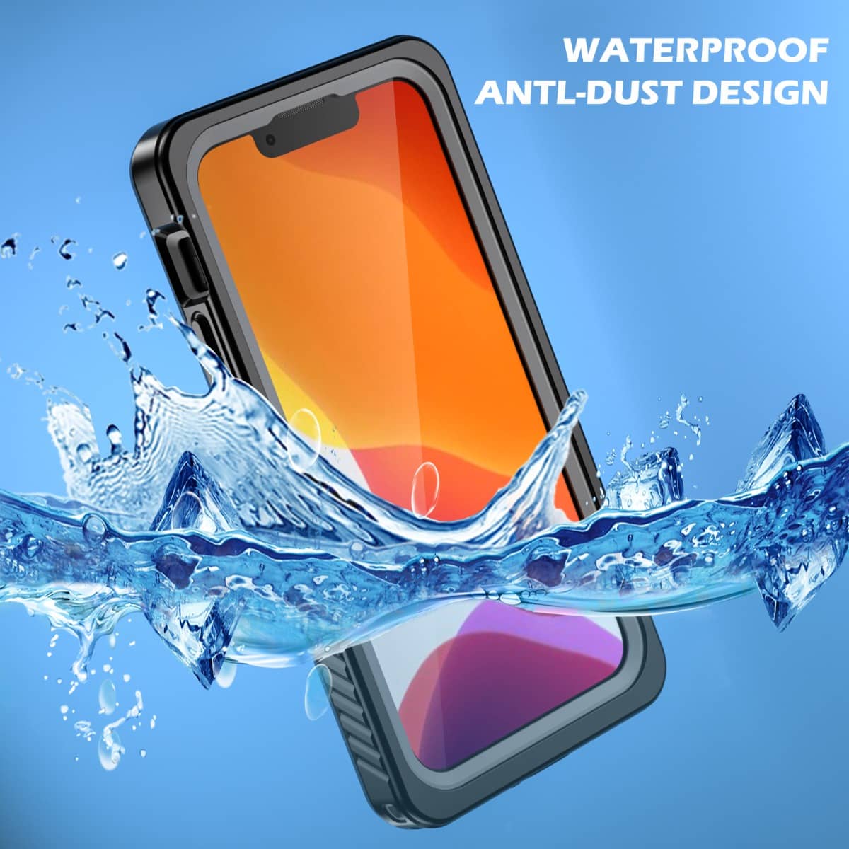 Crystal Clear Water-Resistant Case for iPhone 11