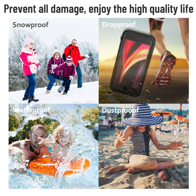 Water-Resistant Case for iPhone 7G / 8G / SE