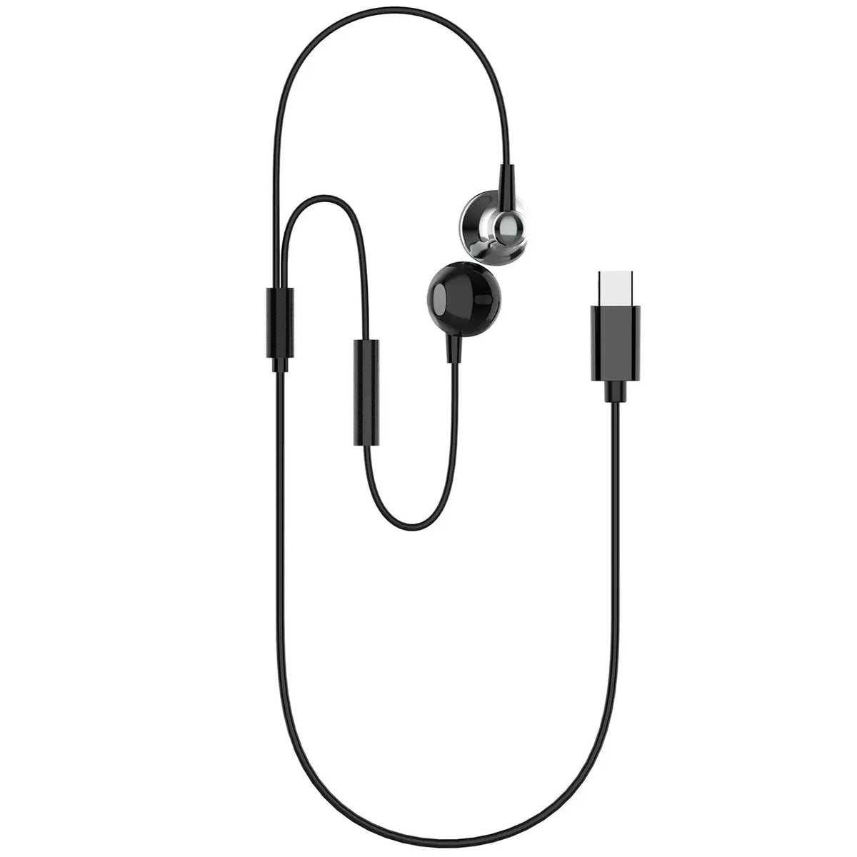 LDNIO HP08C High Quality USB-C Wired Stereo Earphone with Controller