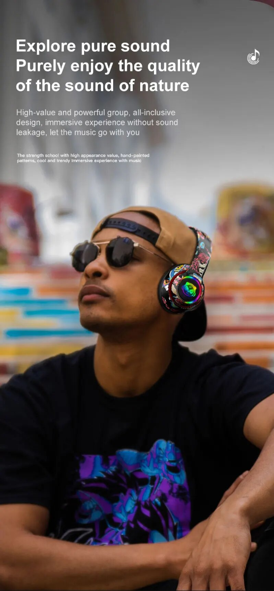Vida L750 Wireless Headphones — White