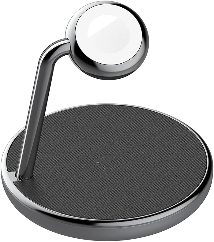Cygnett CY3537ACOCP ChargeBase 3-in-1 Wireless Charging Stand — 10W