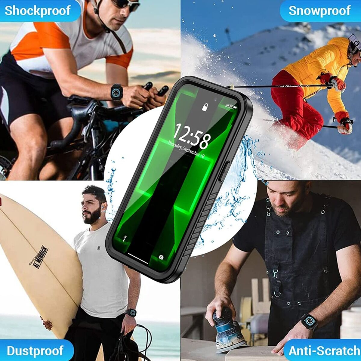 MagSafe Water-Resistant Case for iPhone 15 Pro Max
