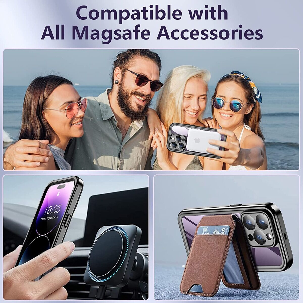 MagSafe Water-Resistant Case for iPhone 15 Pro Max