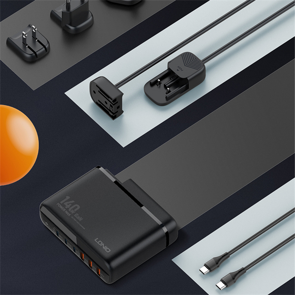 LDNIO A6140C 3x USB-C+A GaN Super Fast Desktop Charger — 140W