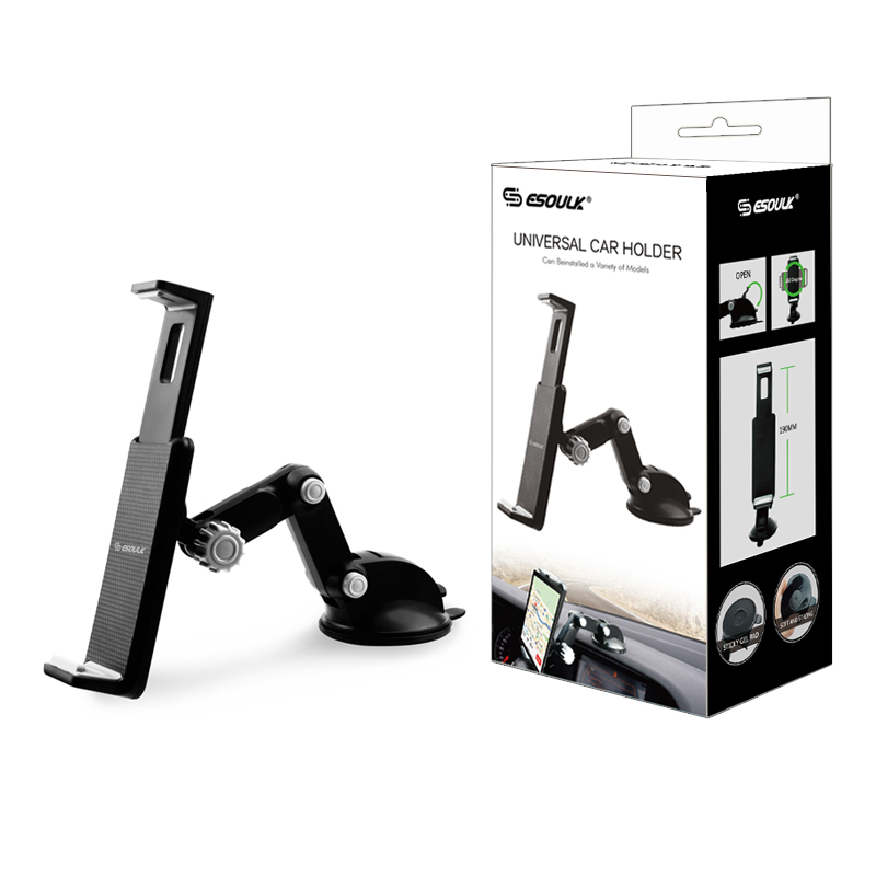 Esoulk EH11P iPad Mini & Phone Holder — Black