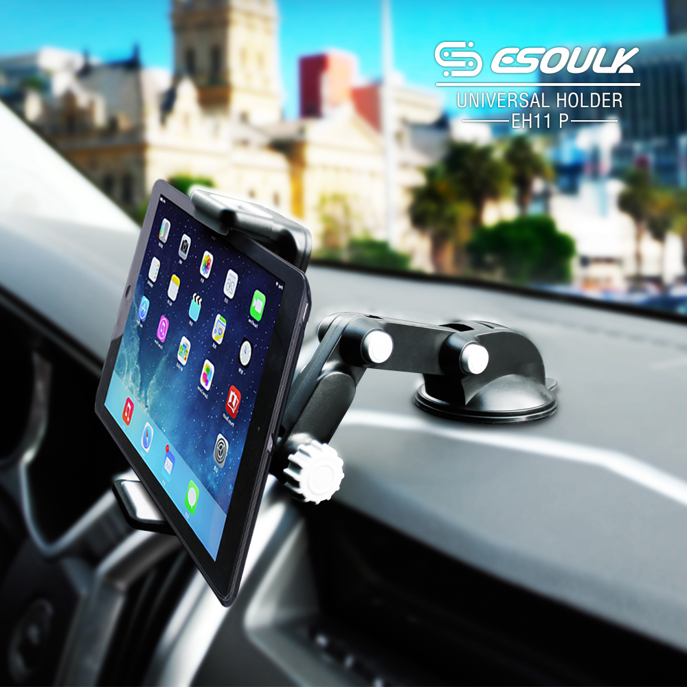 Esoulk EH11P iPad Mini & Phone Holder — Black