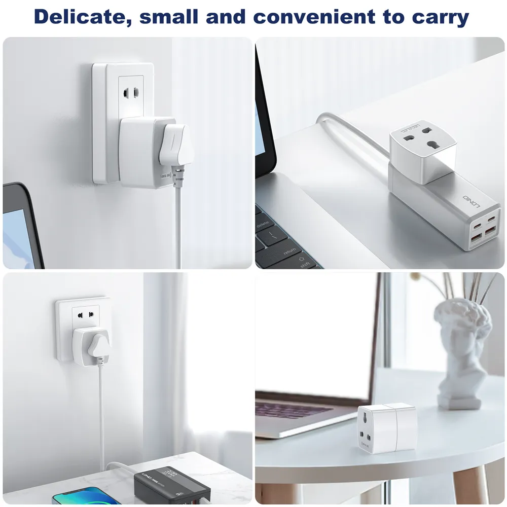 LDNIO Z4 6A Universal Plug Max — White