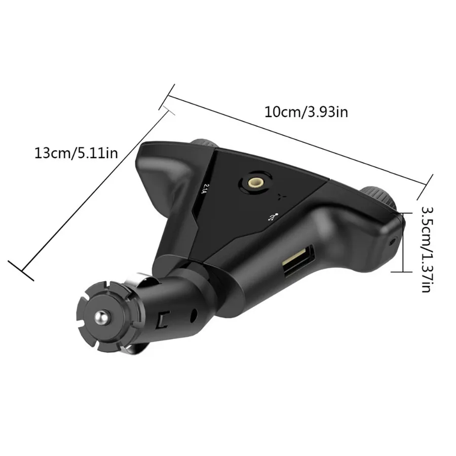 Bluetooth Car FM Transmitter MP3 Player Hands free Radio Adapter Kit USB Charger