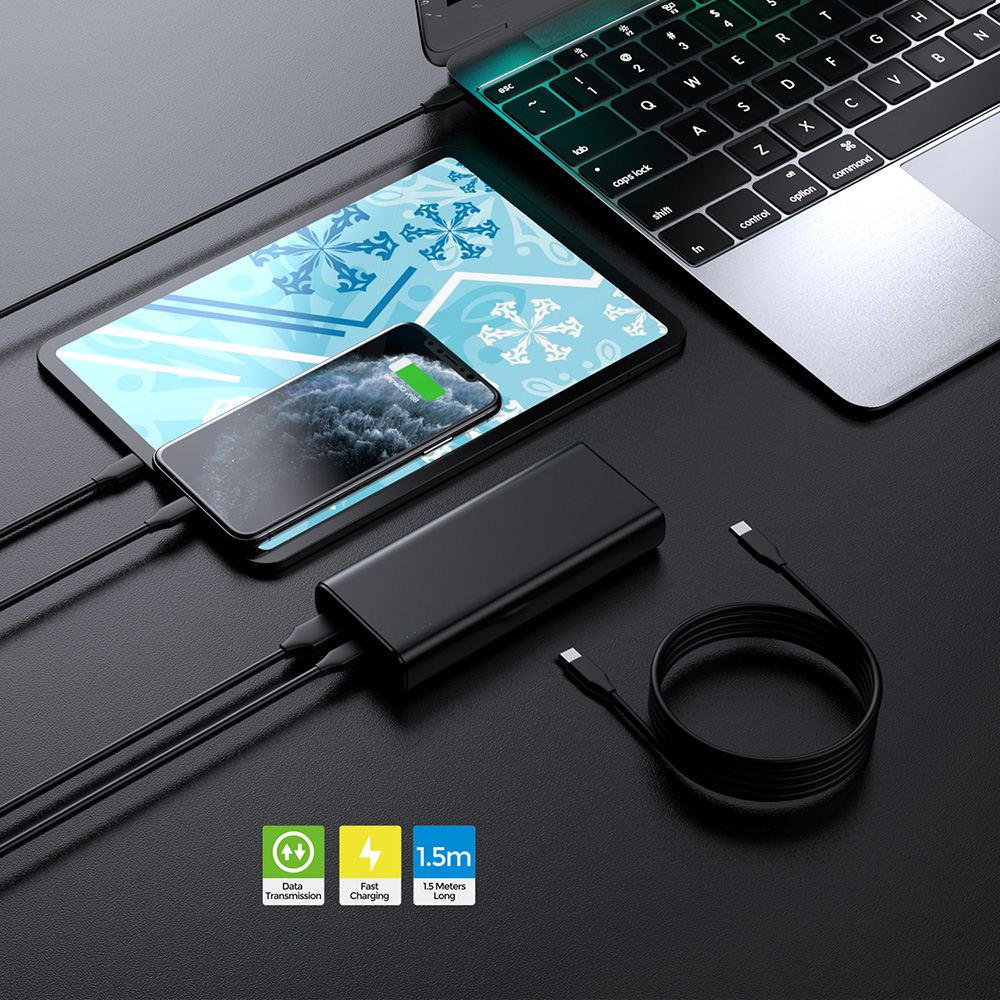 Dobe USB-C to USB-C Data Cable for PlayStation 5 / Xbox Controllers — 5ft