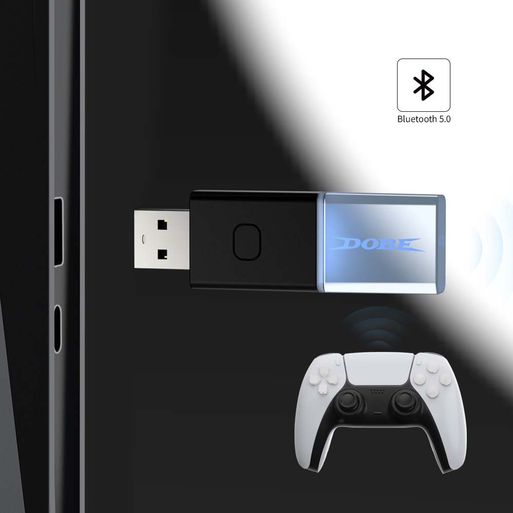 Dobe Bluetooth Receiver for PlayStation 5 / PC / Laptop