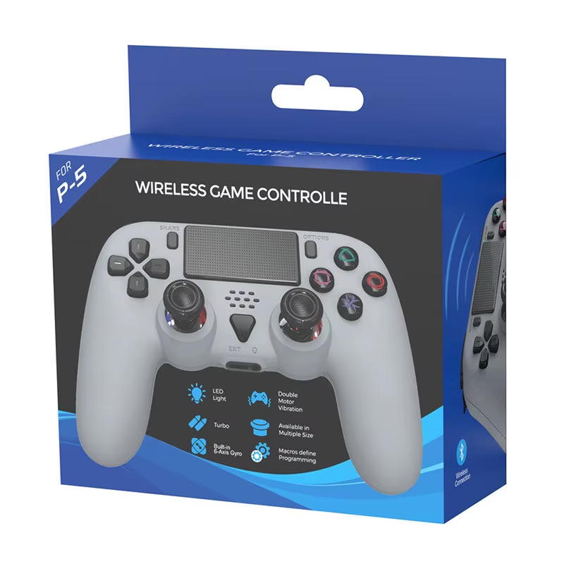 Dobe Wireless Controller with Vibrator and Extra Buttons for PlayStation 5 Series