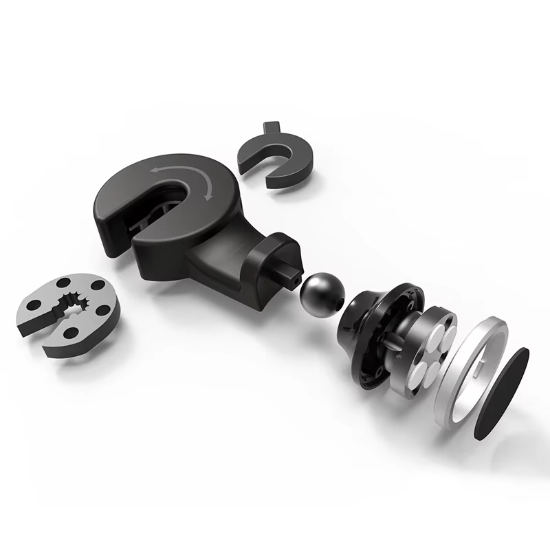 Universal 360 Rotation Magnetic Tablet / Phone Mount Holder For Backseat Headrest
