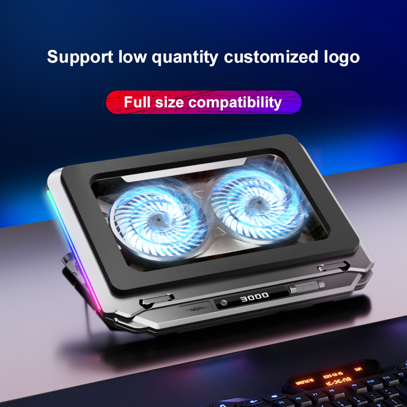 Leizun D17 Laptop / MacBook Cooling Fan — 12'' - 17''
