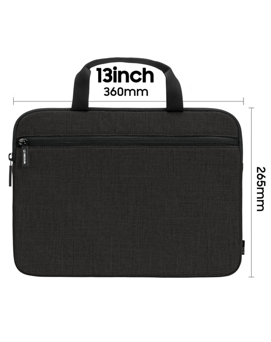 Incase Carry Zip Brief For Most 13" Laptops And Tablets Graphite — Black