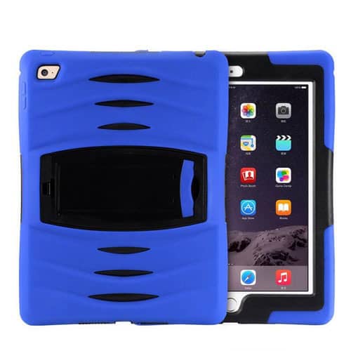 Heavy-Duty Shockproof Case for iPad 2 / 3 / 4 — Dark Blue
