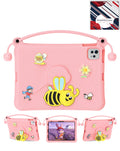 Heavy-Duty Shockproof Kickstand Kids Case for iPad 10 2022 10.9 — Pink
