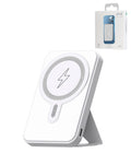 MagSafe Foldable Magnetic Power Bank 15W Wireless / 20W PD Power Bank with USB-C — White, 5000 mAh