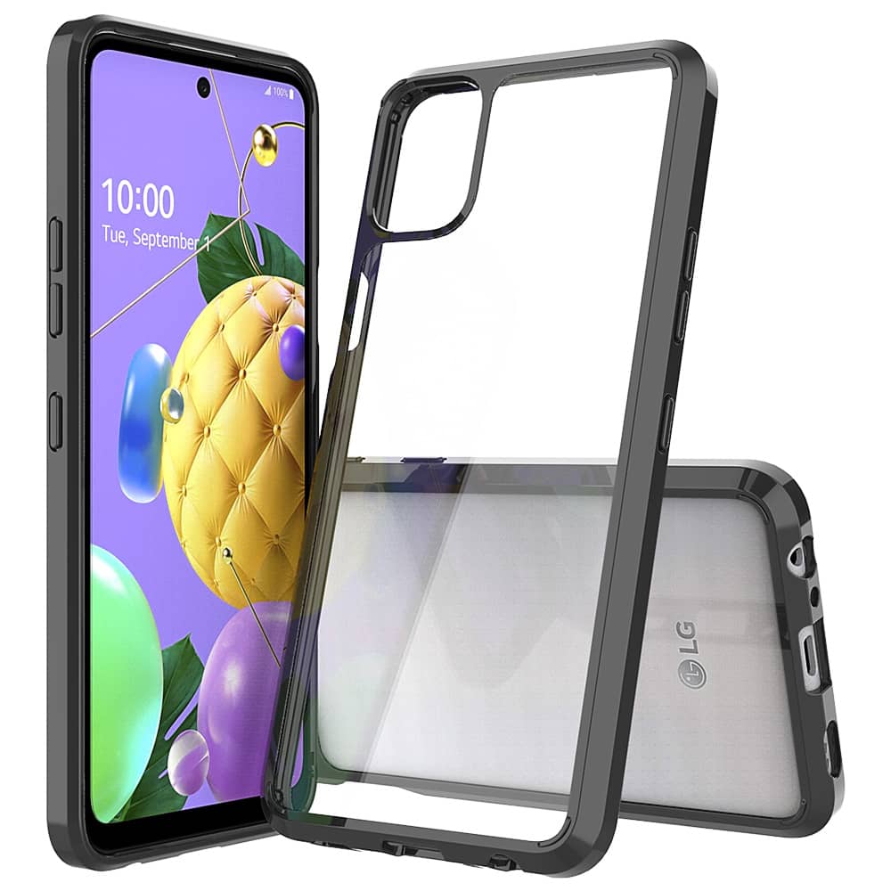 Hybrid Case for LG K53 — Black