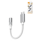 LDNIO LSY80c USB-C to AUX Female Audio Adapter — White