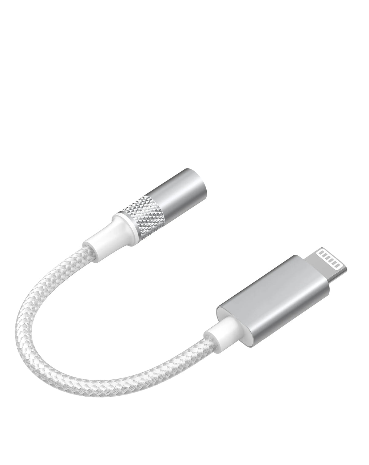 LDNIO LSY80i Lightning to AUX Female Audio Adapter — White