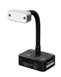 LuoWei LS04 Soft Fill Light LED Flexible Gooseneck Desk Lamp with Stepless Dimming