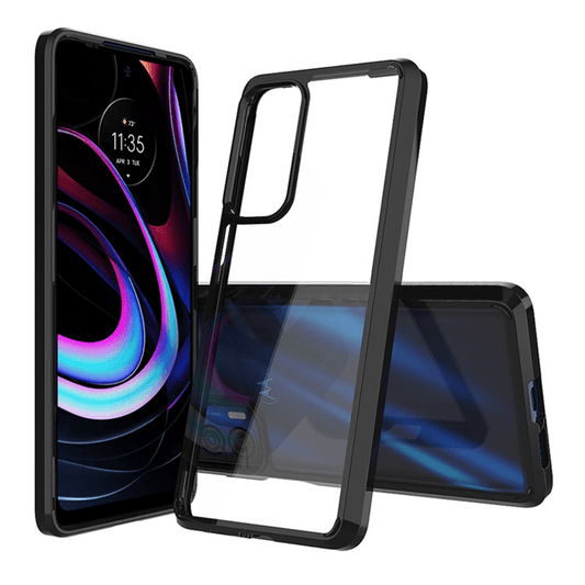 Hybrid Case for Moto G60S — Black