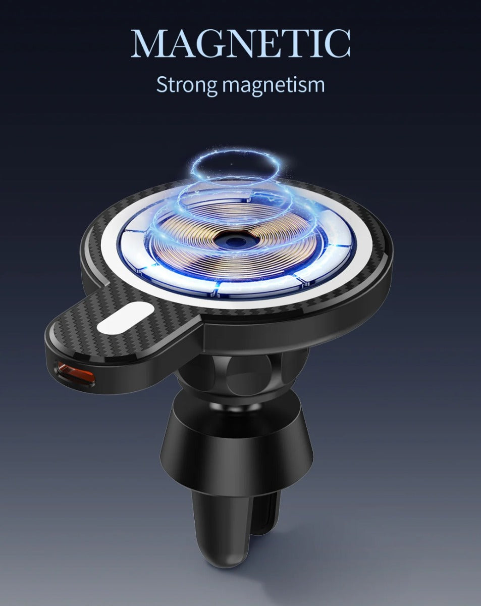 LDNIO MA20 Fast Wireless Charging Automatic Car Mount — 15W