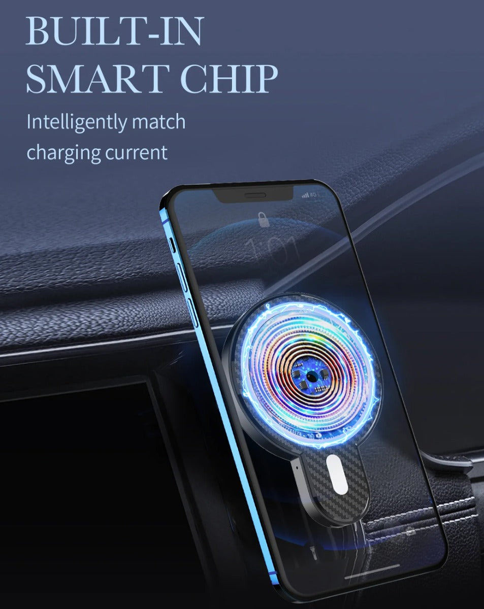 LDNIO MA20 Fast Wireless Charging Automatic Car Mount — 15W