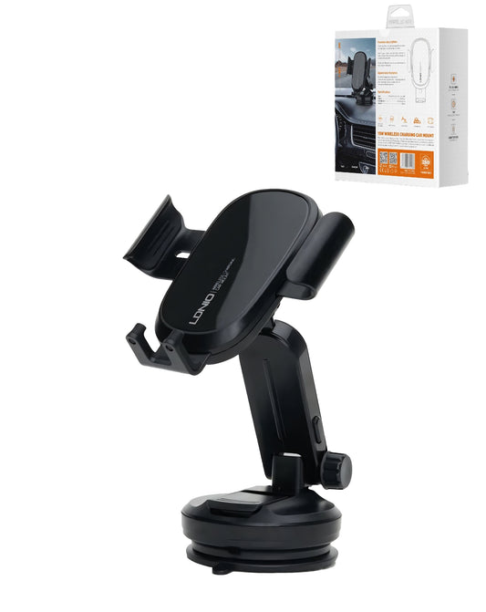 LDNIO MW21 Wireless Charging Dasboard Car Mount — 15W