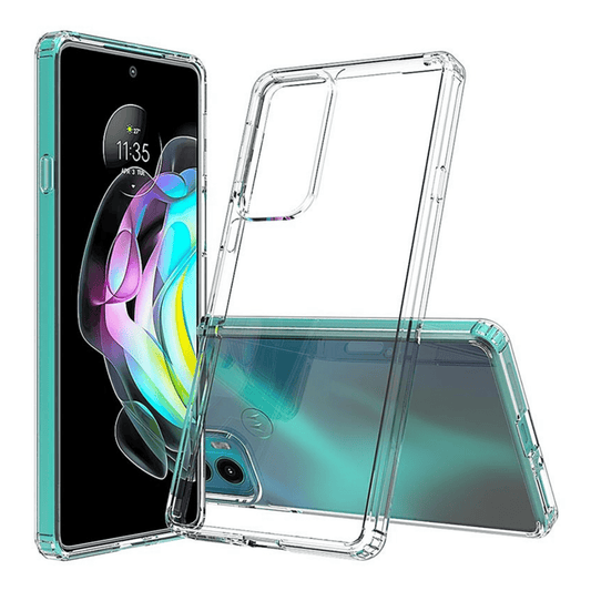 Crystal Clear Case for Moto Edge 20 — Clear