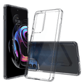 Crystal Clear Case for Moto Edge 20 Pro — Clear