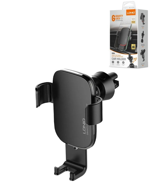 LDNIO MG10 Universal 360 Degree Rotation Car Phone Holder — Black