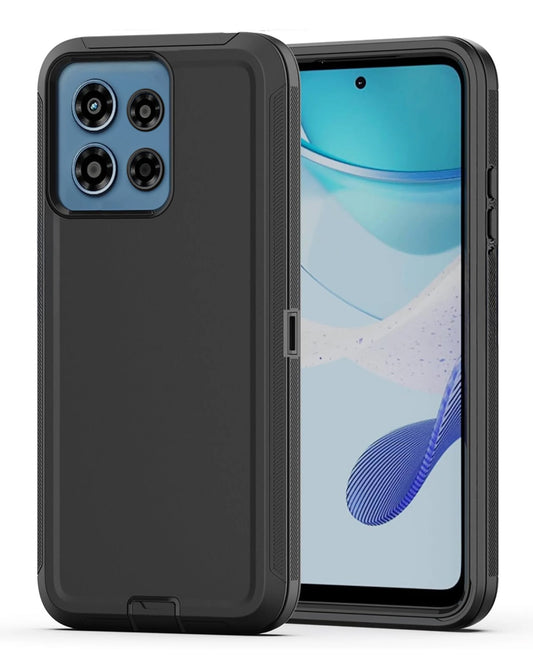 Heavy-Duty Shockproof Case for Moto G Play 5G 2025 / 2026 — Black