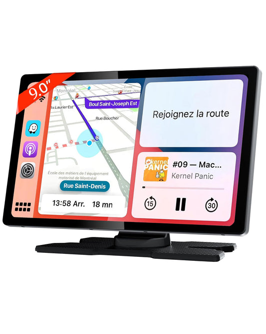 9'' USB-C Interface for CarPlay and Android Auto