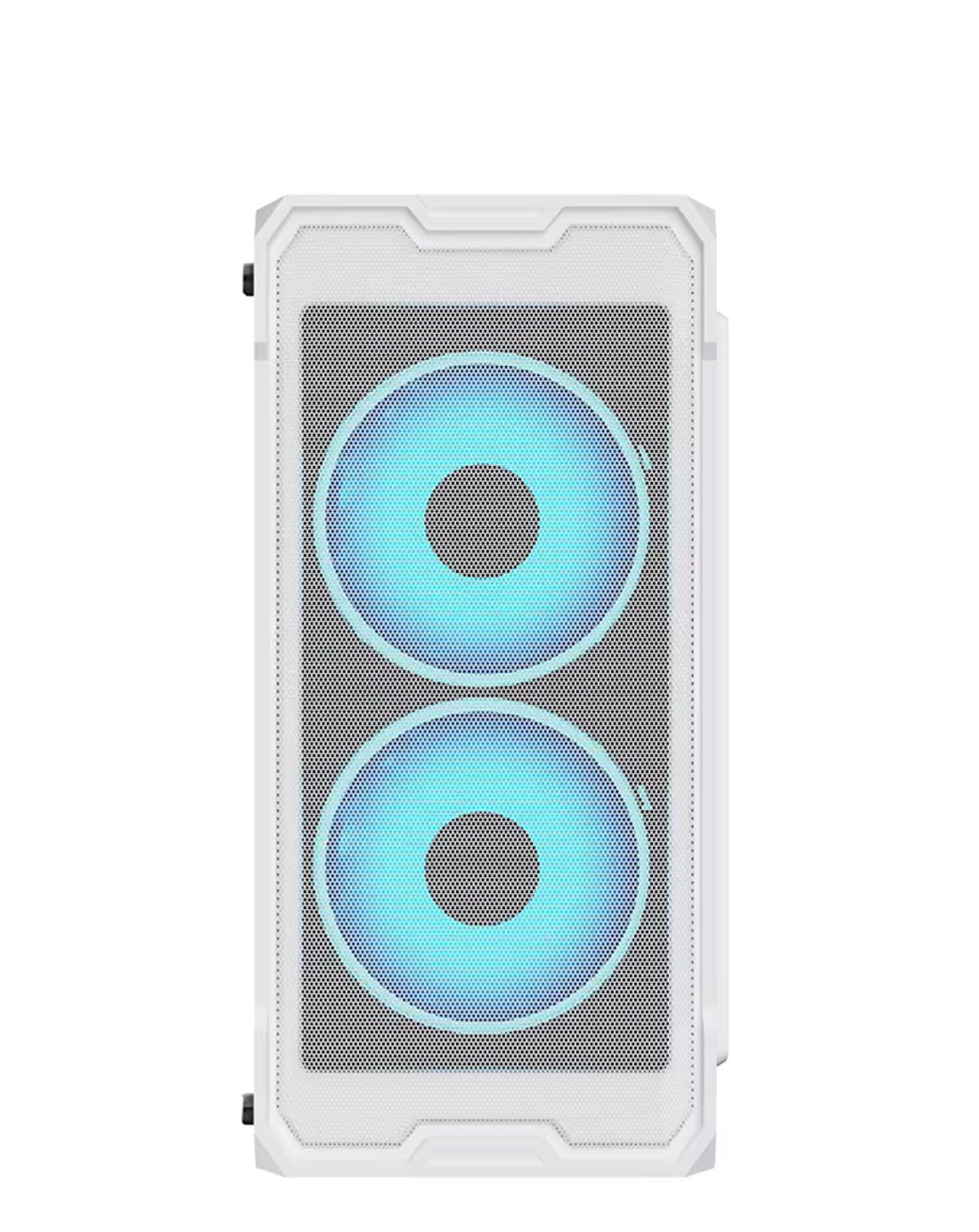 Custom Tower PC Case with 2 Cooling Fan — White, 305*170*350MM