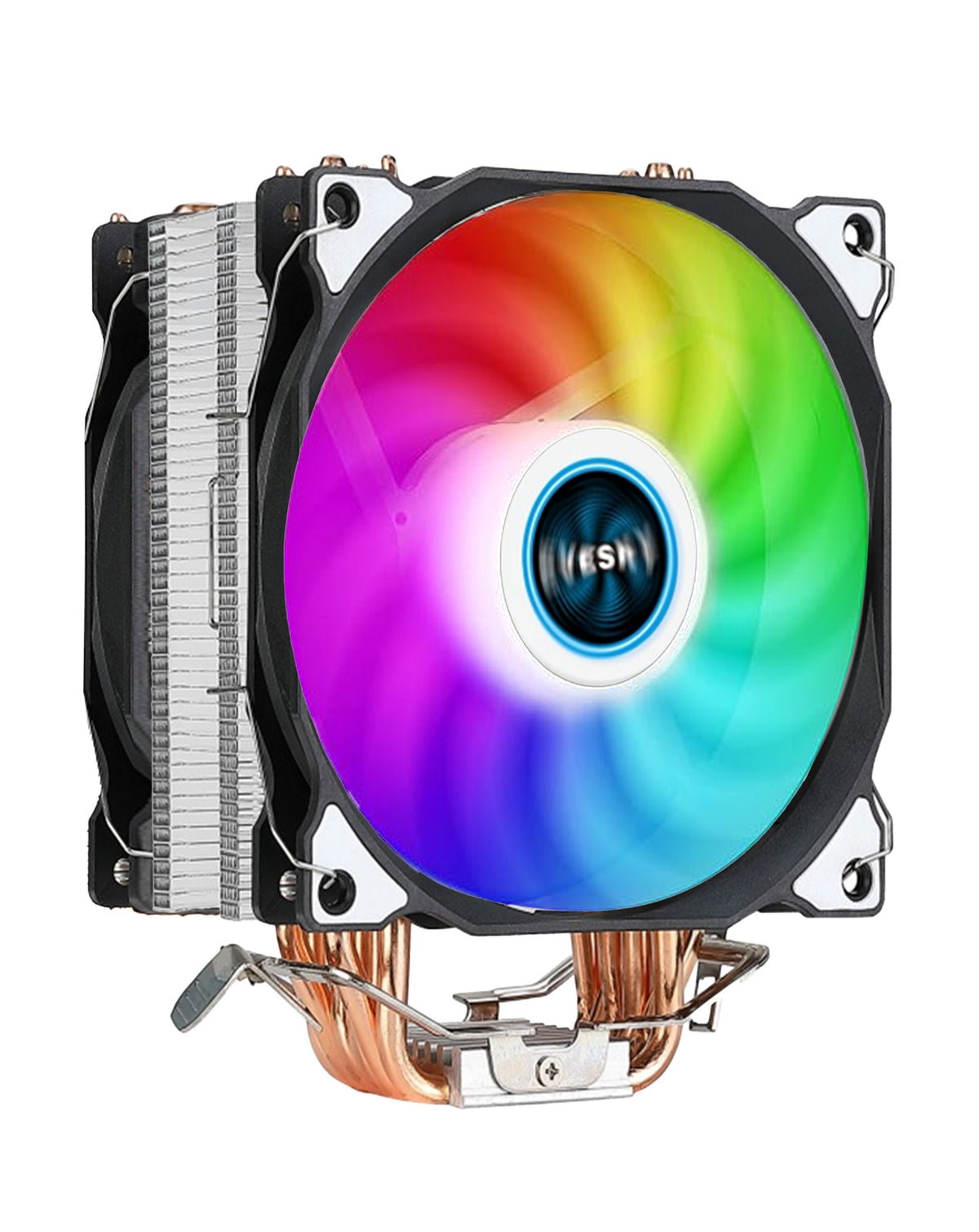 High Performance CPU Cooler — 120*120*25MM, Black