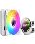 T120 Quiet Liquid Cooling RGB Fan — Argb, 120*120*25MM, White
