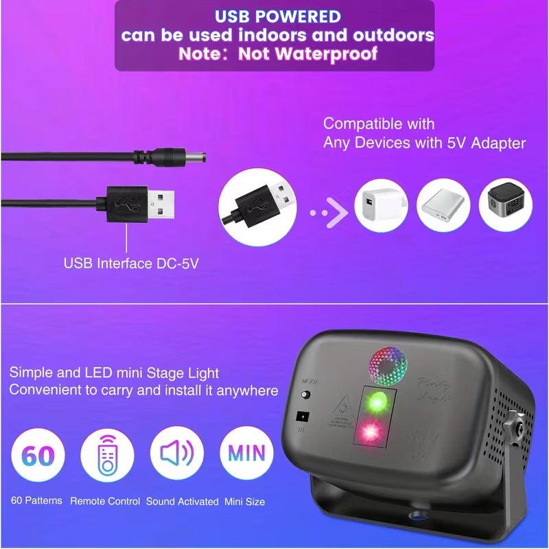 USB Powered Party LED Light