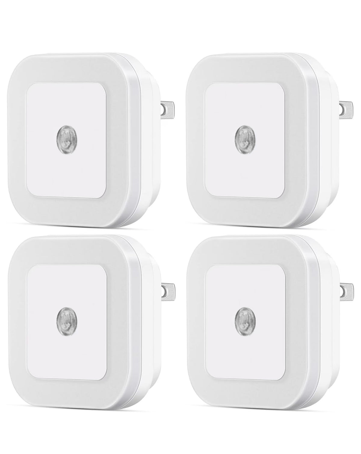 Auto On/Off Night Light — 4 Piece Set
