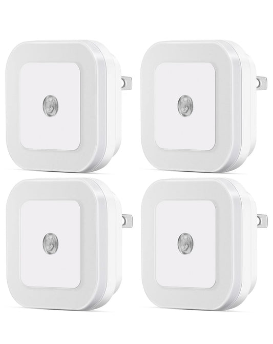 Auto On/Off Night Light — 4 Piece Set