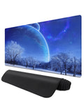 Nature Locked-Edge Mouse Pad — 90x40cm, 2mm Thickness